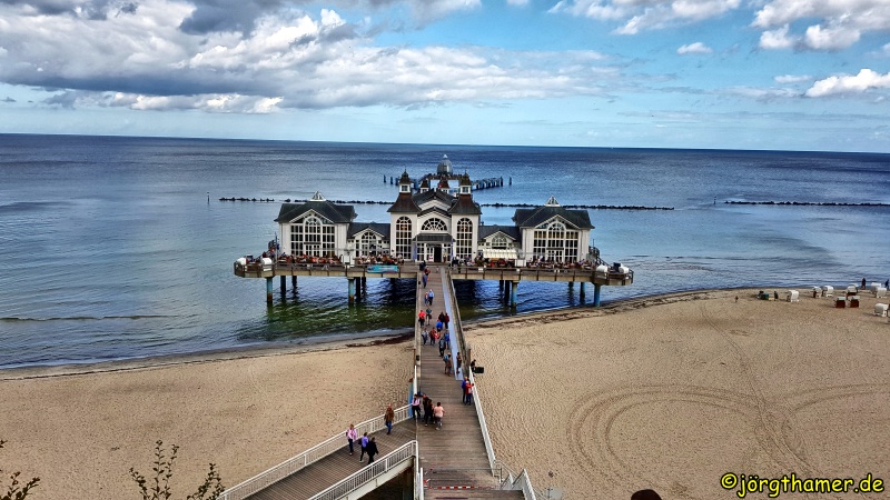Wandern auf Rügen - Seebrücke Ostseebad Sellin