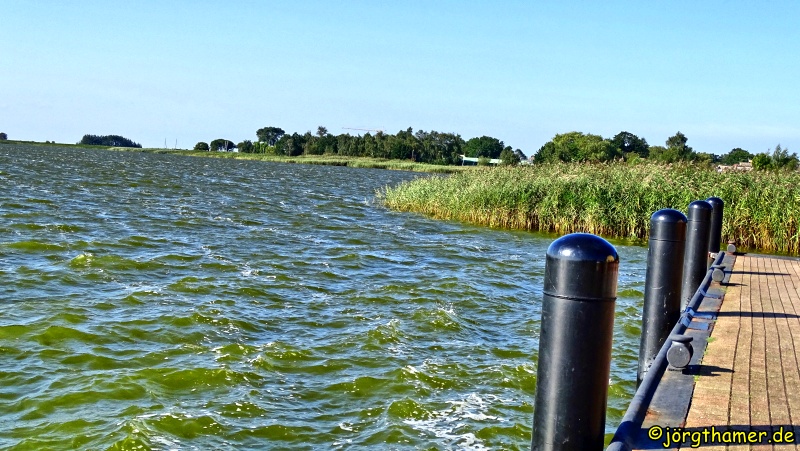Blick auf den Bodden in Born am Darß