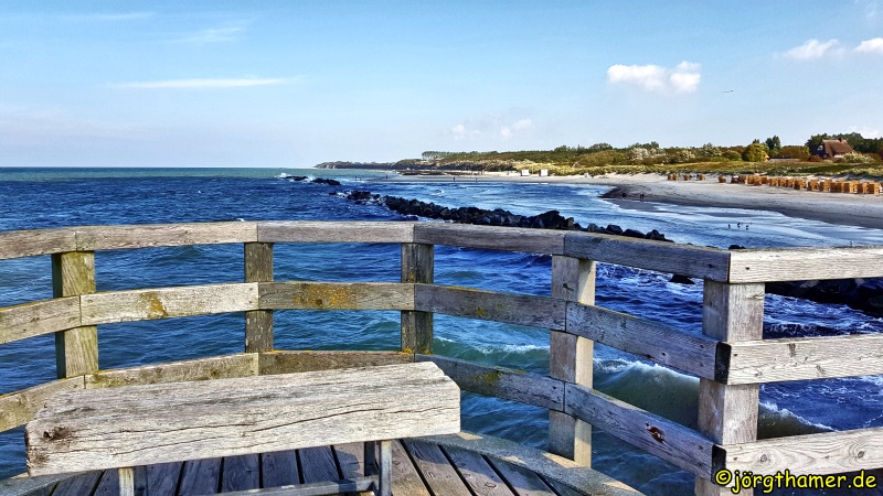 Ostseebad Wustrow - auf der Seebrücke