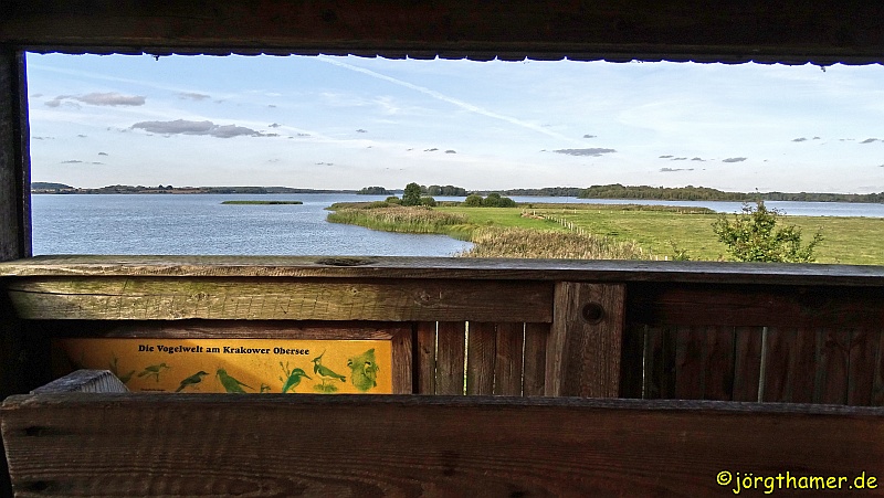 Wandern Mecklenburgische Seenplatte - Aussichtskanzel Seeadler