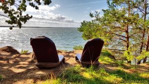 Panoramblick vom "Weißen Berg" - Wandern auf Usedom