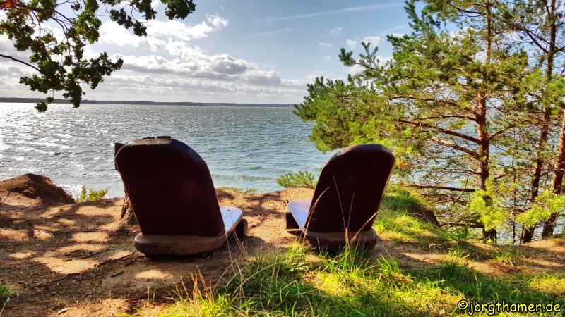 Panoramblick vom "Weißen Berg" - Wandern auf Usedom