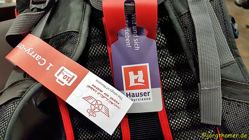 Gepäckanhänger Hauser Exkursionen
