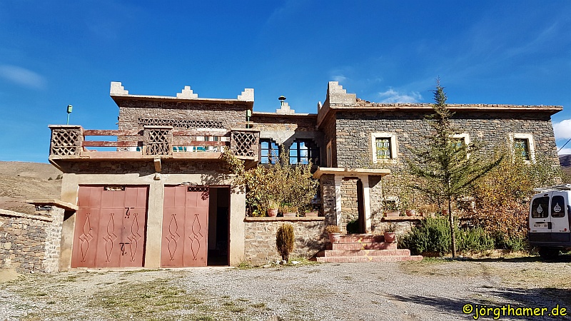 Gîte Zawyat Oulmzi im Ait Bouguemez, Marokko