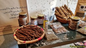 Produkte einer Walnusskooperativel in Marokko