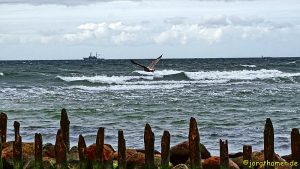 Steife Brise an der Mecklenburgischen Ostseeküste
