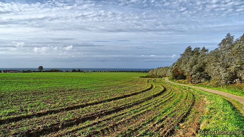 Wandern an der mecklenburgischen Ostseeküste - Leuchtturm