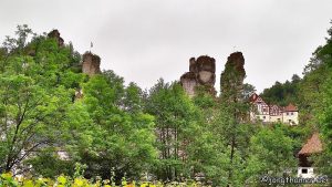 Tüchersfeld mit den Dolomittürmen