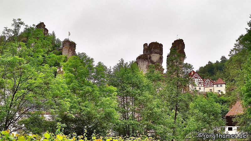 Tüchersfeld mit den Dolomittürmen