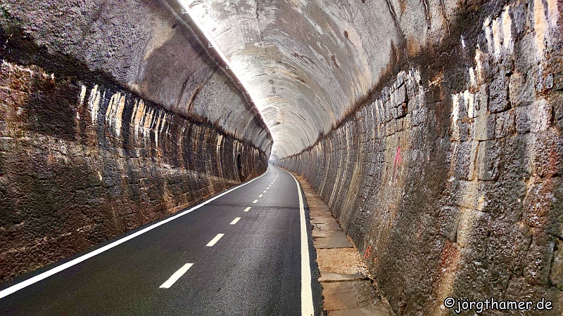 Tunnel am Alpe-Adria-Radweg