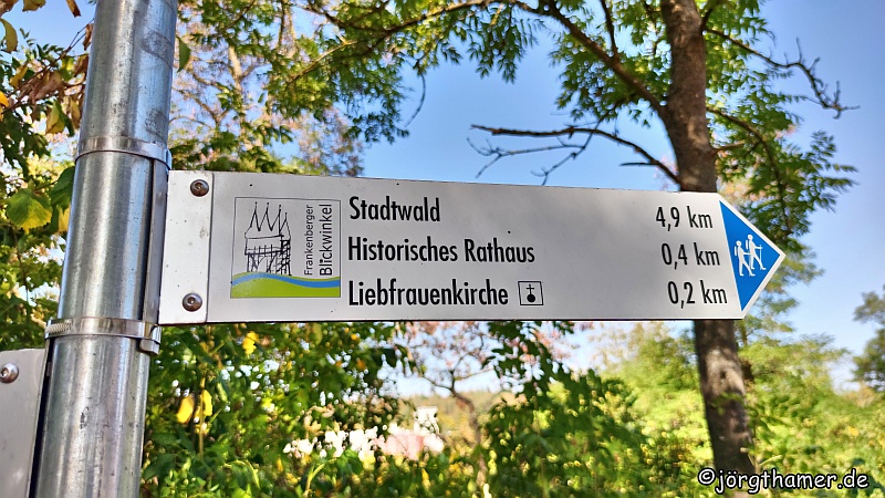 Wandervorschläge rund um Frankenberg: Frankenberger Blickwinkel - Deutschlands erster zertifizierter Stadtwanderweg