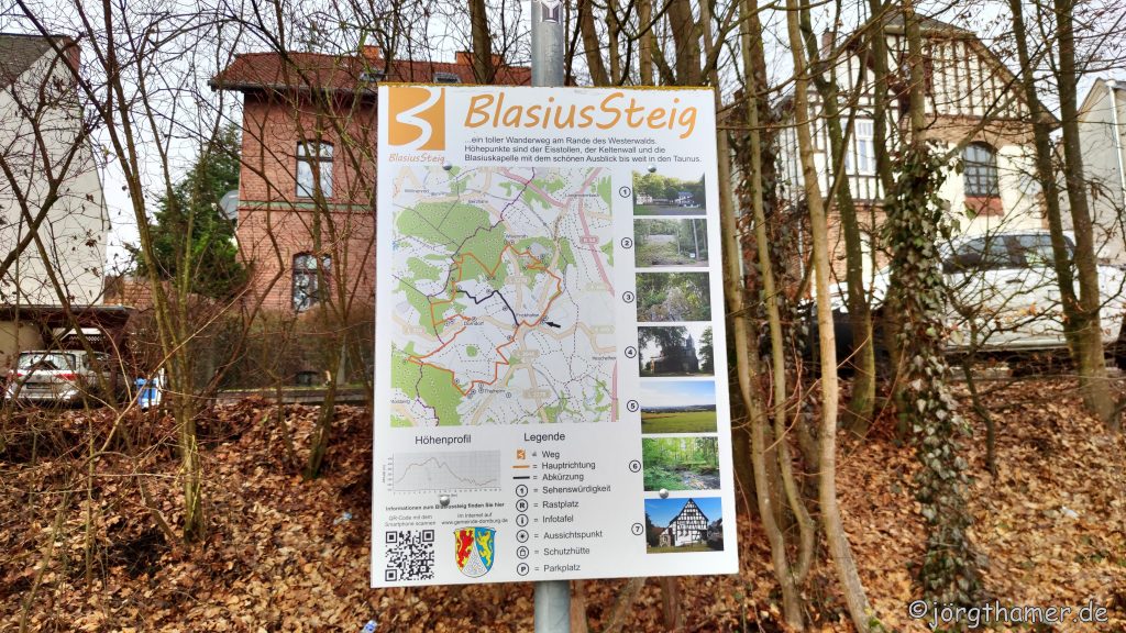 Übersichtskarte BlasiusSteig Dornburg Übersichtskarte BlasiusSteig Dornburg