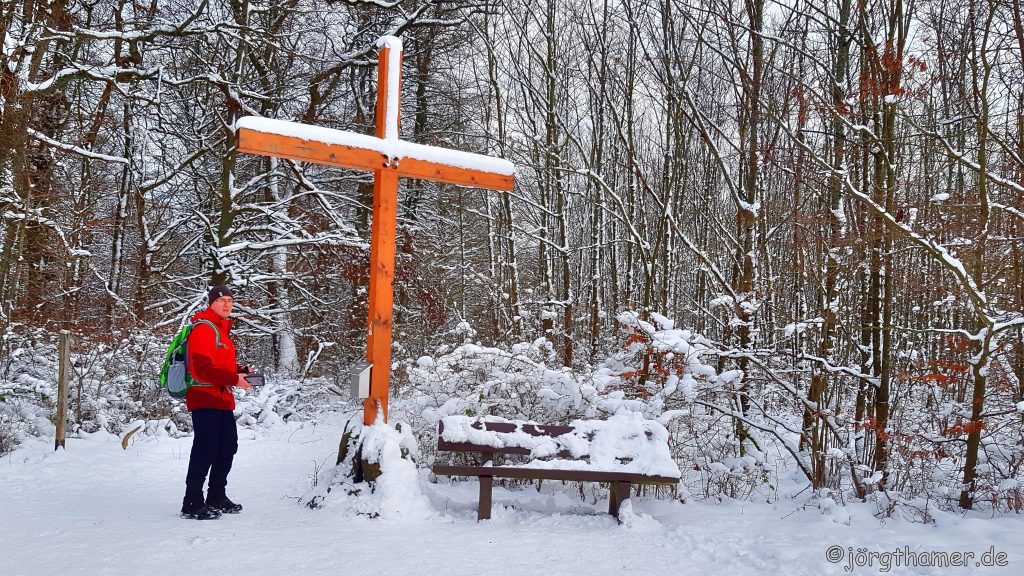 BlasiusSteig - Gipfelkreuz am Watzenhahn BlasiusSteig - Gipfelkreuz am Watzenhahn