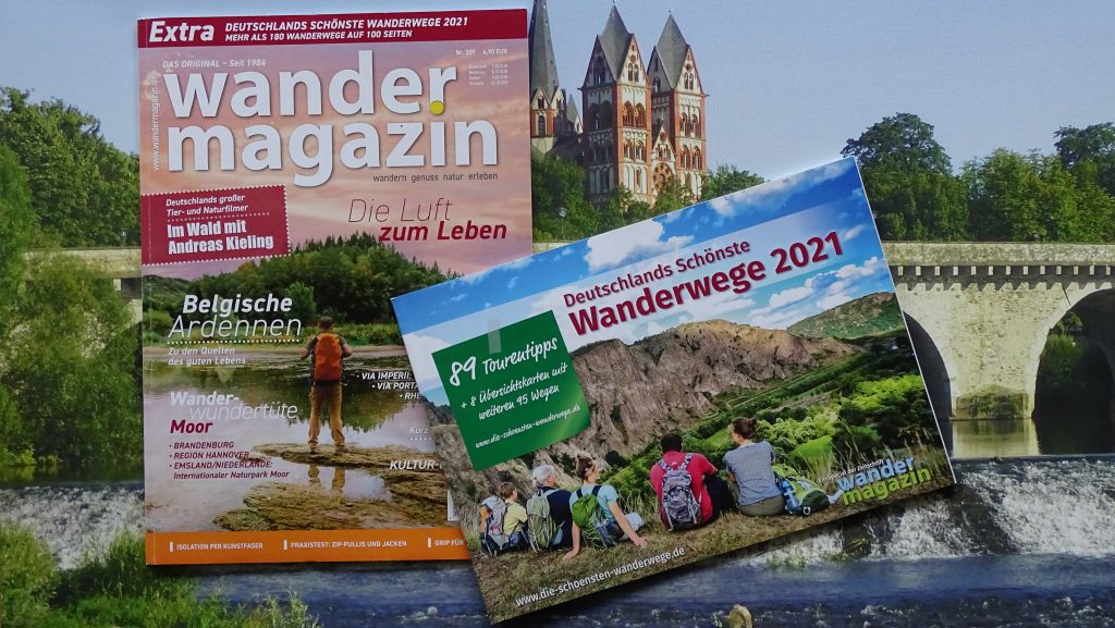 Wandermagazin Deutschlands schönste Wanderwege 2021