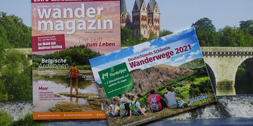 Wandermagazin Deutschlands schönste Wanderwege 2021