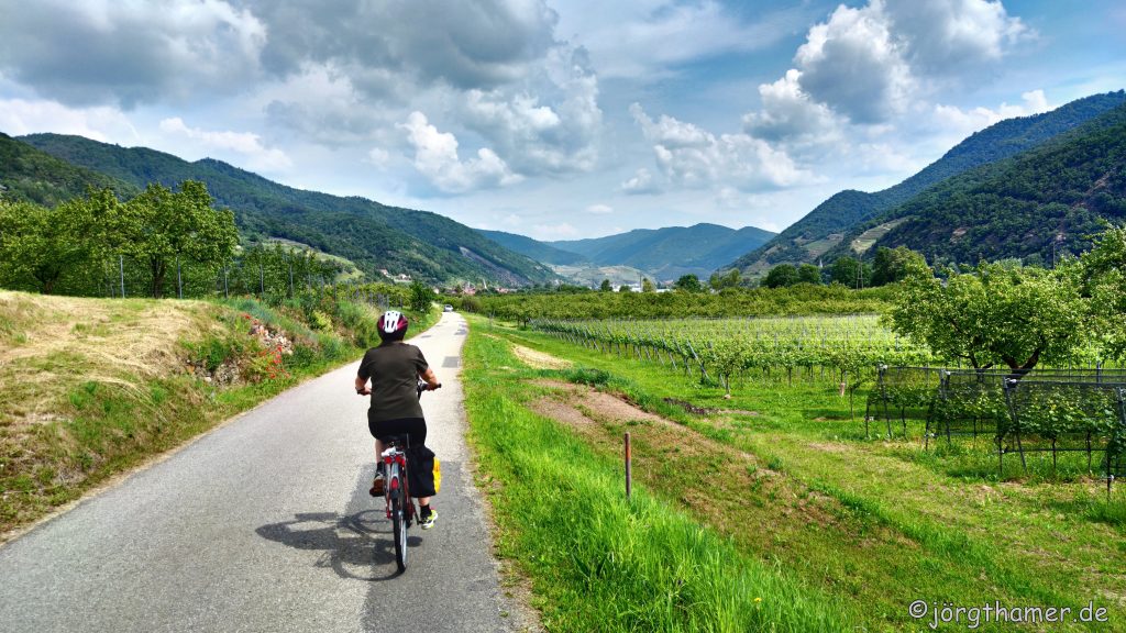 Donauradweg in der Wachau