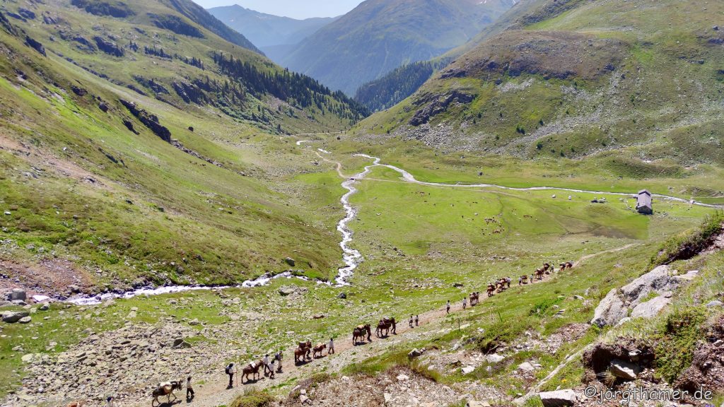 Im Hochtal der Ova Funtauna