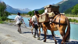 Via Valtellina - am Inn bei St. Moritz
