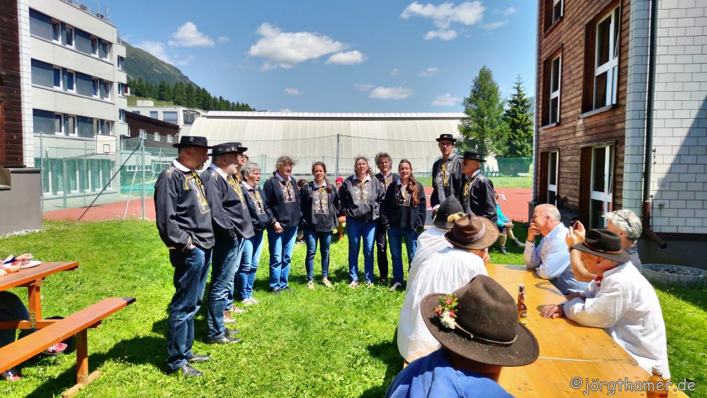 Jodlerchor in Samedan