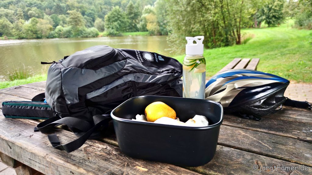 E-Bike Touren bei Frankenberg - der Bike-Rucksack