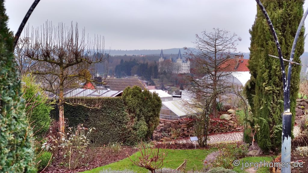 Ausblick am Rosengarten Hadamar