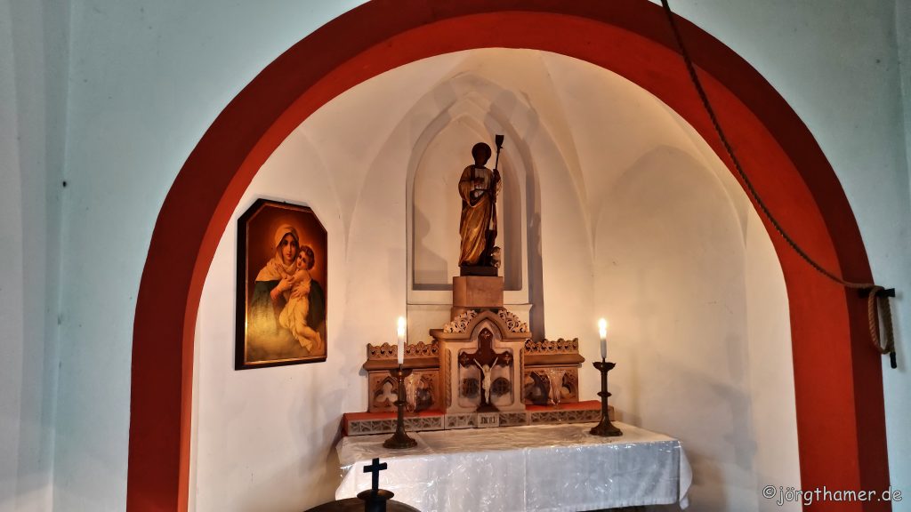 Altar Wendelinuskapelle bei Niederhadamar
