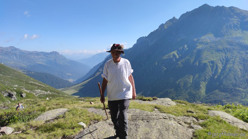 Daniel Flühler führt die Säumer seit vielen Jahren auf der Via Valtellina