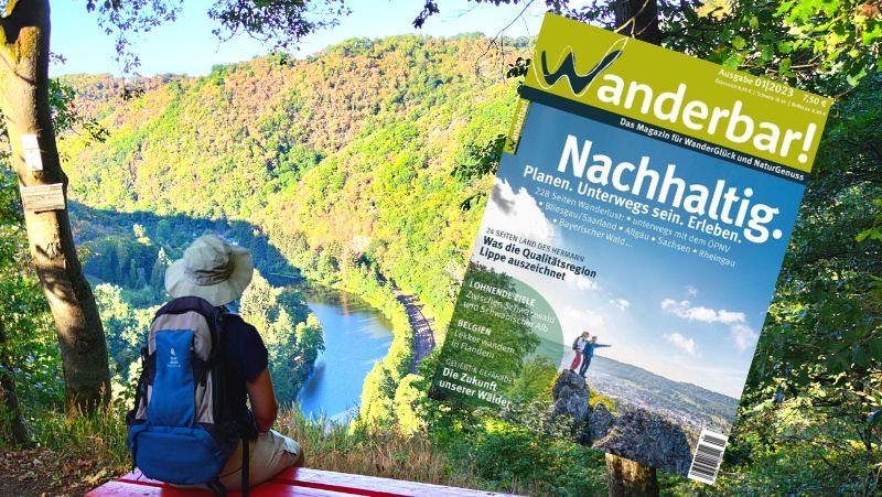wanderbar! Ausgabe 01/2023 - das Magazin für WanderGlück und NaturGenuss