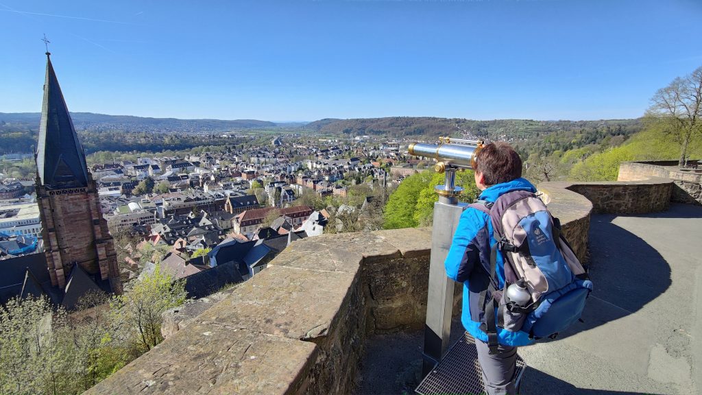 Ausblick vom Marburger Landgrafenschloss