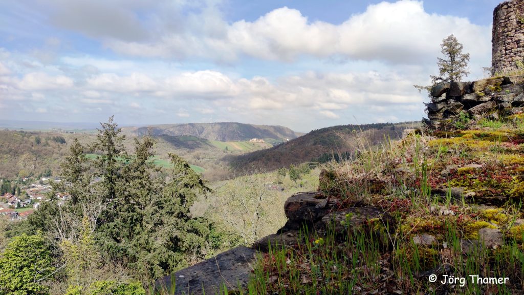 Vitaltour Rheingrafenstein - Blick von der Altenbaumburg