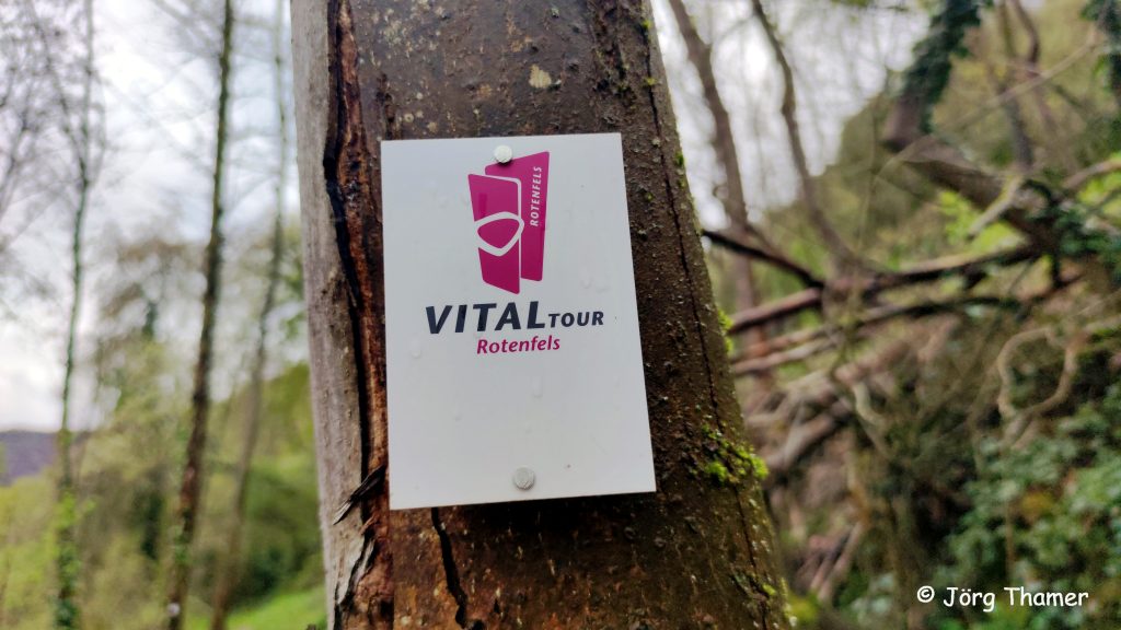Vitaltour Rotenfels - Wegelogo