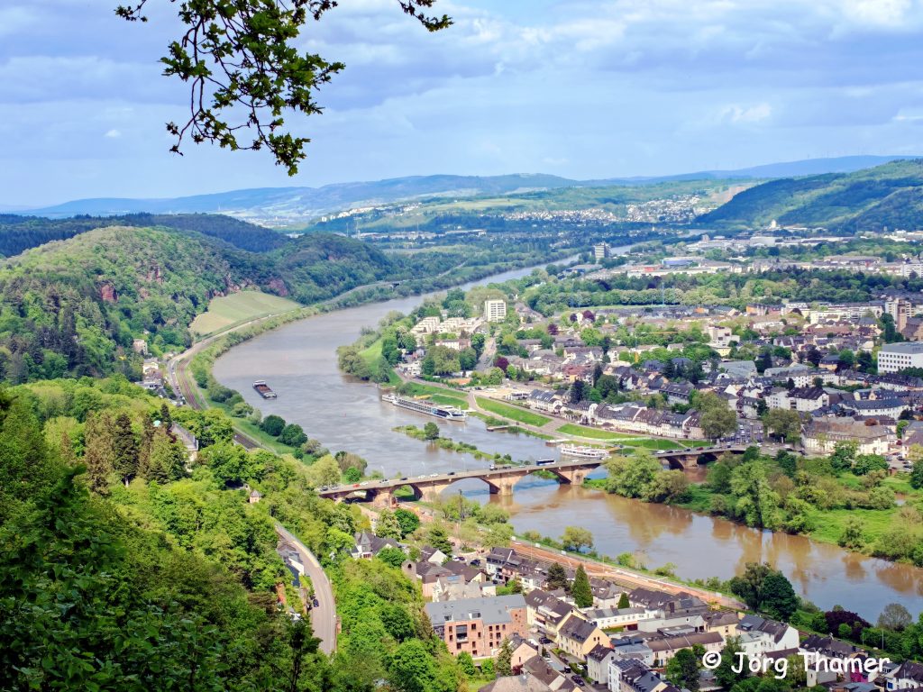 Blick auf die Mosel bei Trier