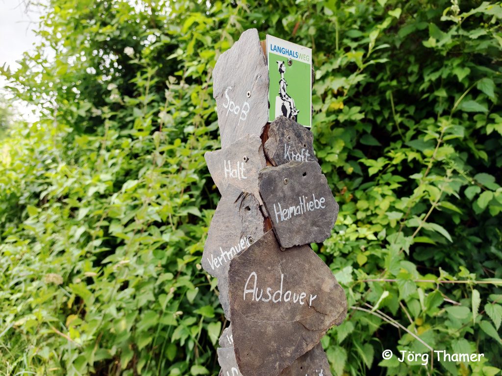 Ausdauer und Heimatliebe - Osterspaier Langhalsweg