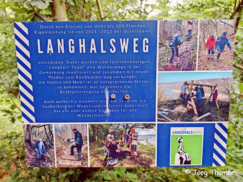 Arbeitseinsatz am Langhalsweg