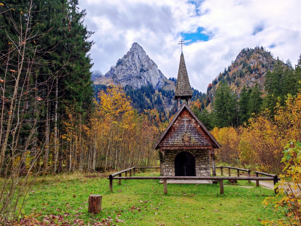 Blick vom Wankerfleck zum Geiselstein