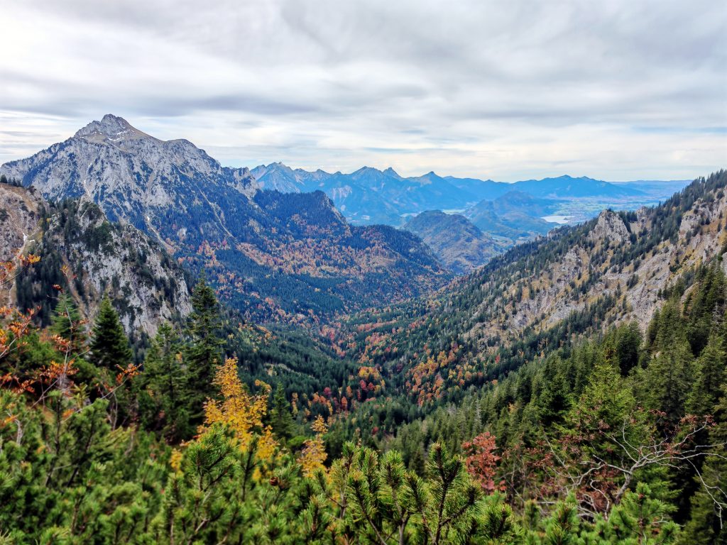 Bergpanorama bei Füssen