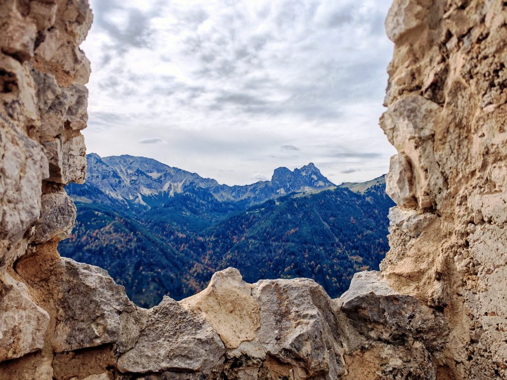 Ausblick von der Burgruine Falkenstein