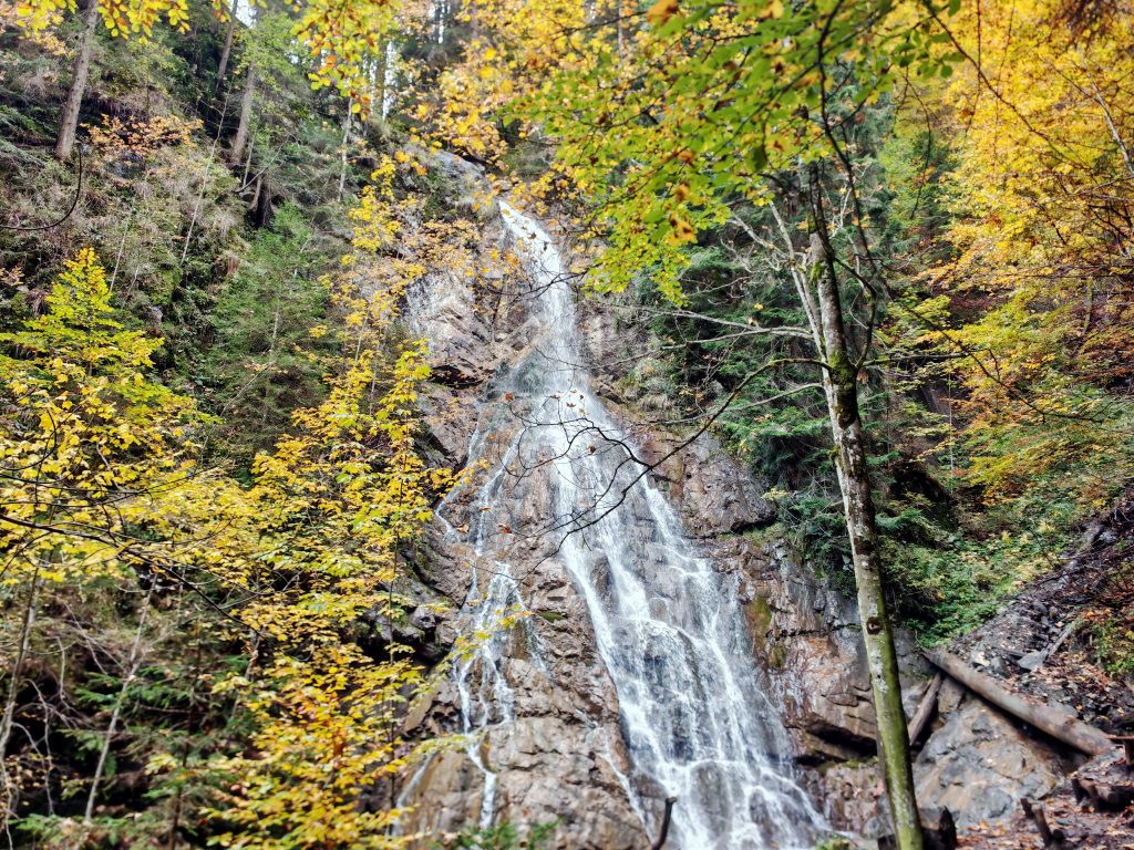 Wasserfall in der Höllschlucht