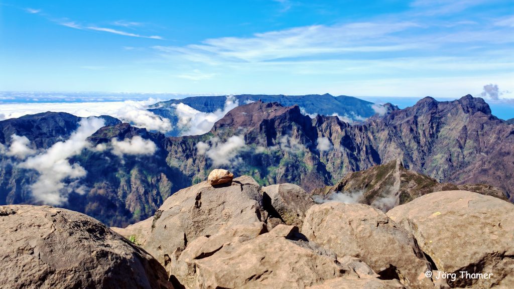 Ausblick am Pico do Areeiro