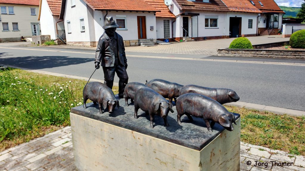 Schwein gehabt - unterwegs gibt es allerhand zu entdecken