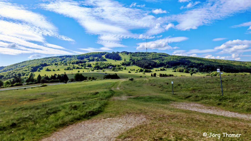 Blick zum Kreuzberg