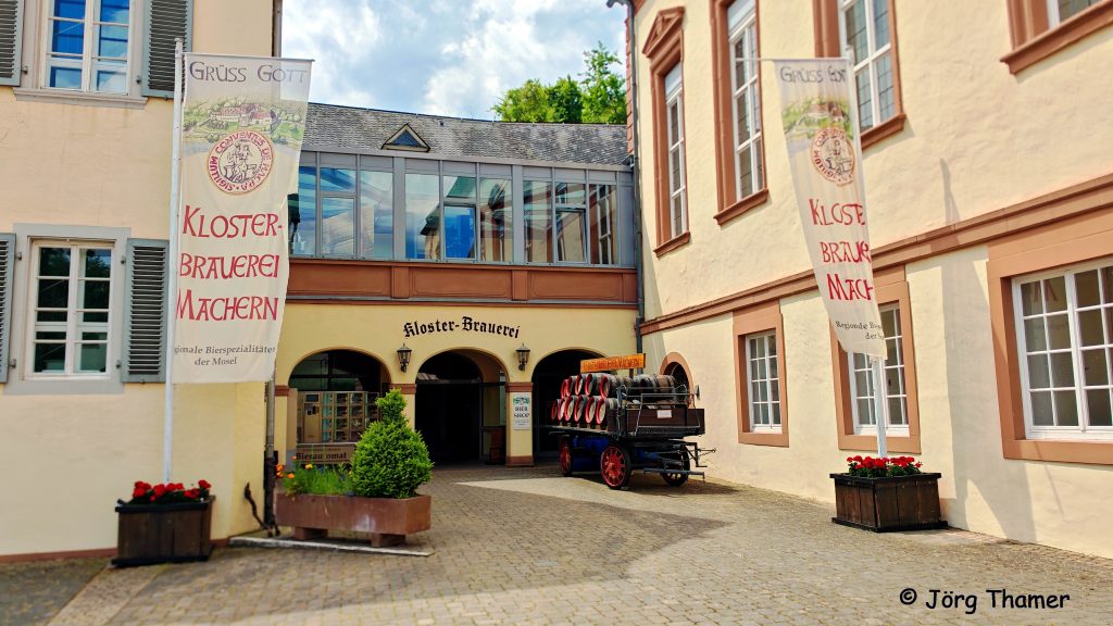 Eingang Kloster-Brauerei Machern