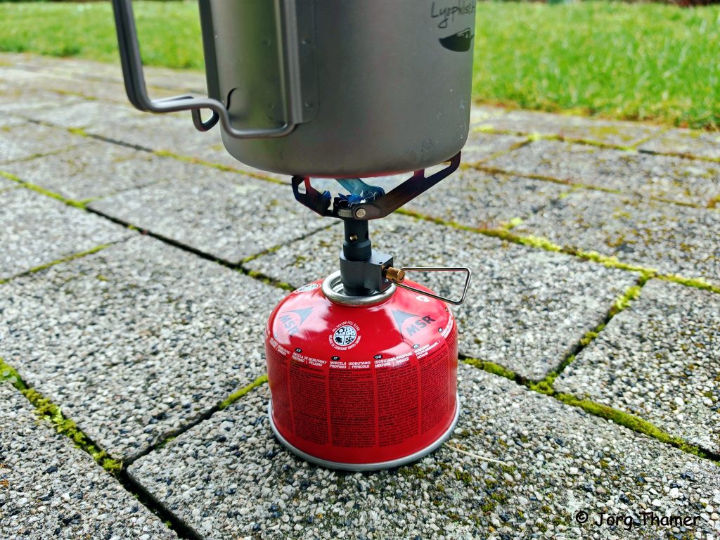 Gaskocher für Trekking Nahrung