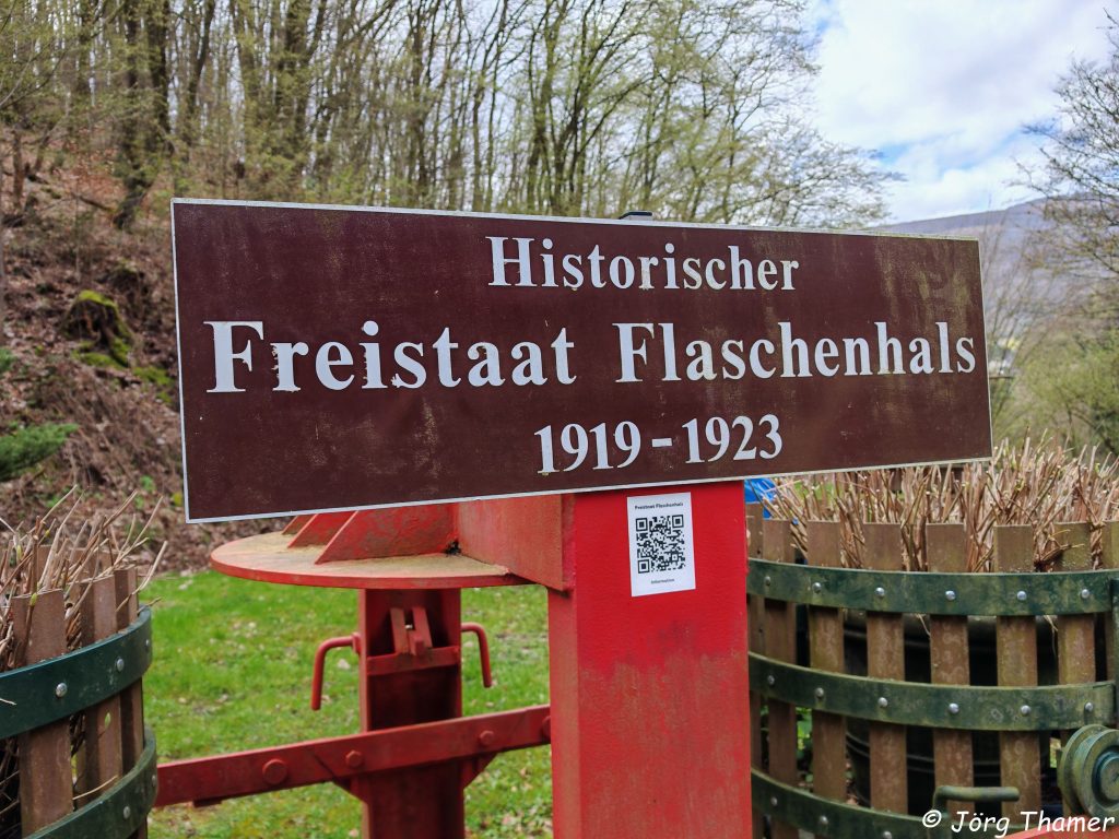 Historischer Freistaat Flaschenhals