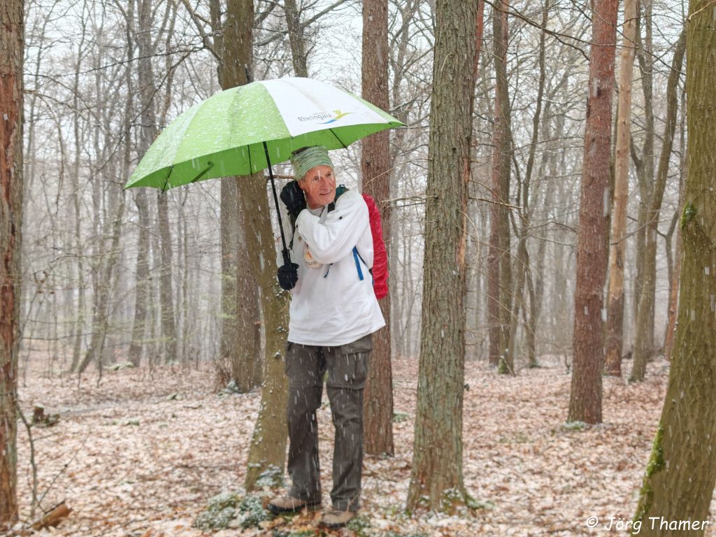 Pilgerbegleiter im Schnee