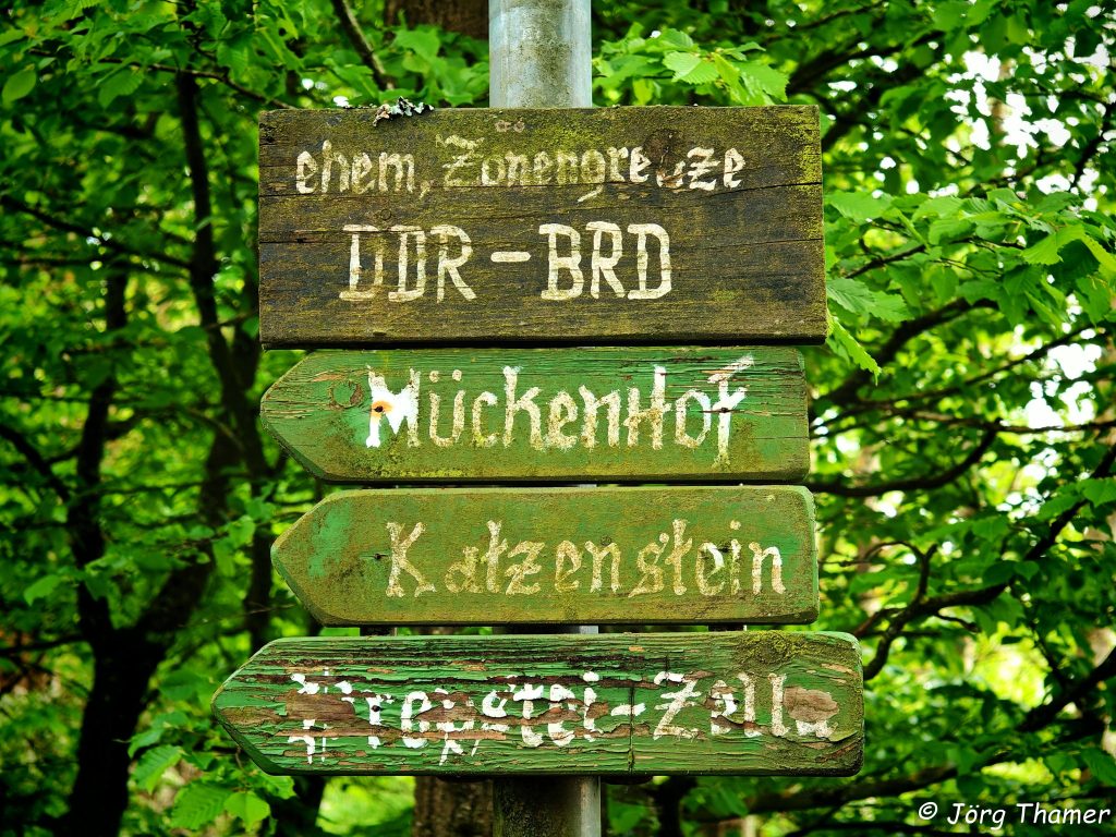 Ehemalige Zonengrenze DDR-BRD