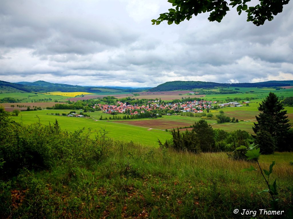 Aussicht vom Premiumwanderweg Hochrhöner