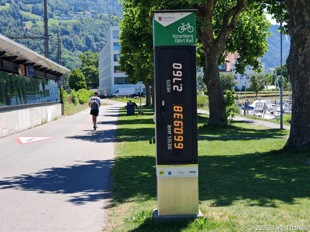 Radfahrerzählung Vorarlberg