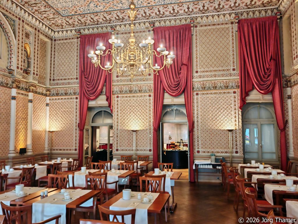 Der maurische Saal des Hotel Halm in Konstanz